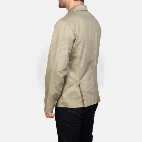 Kajetan Beige Safari Jacket - Image 2